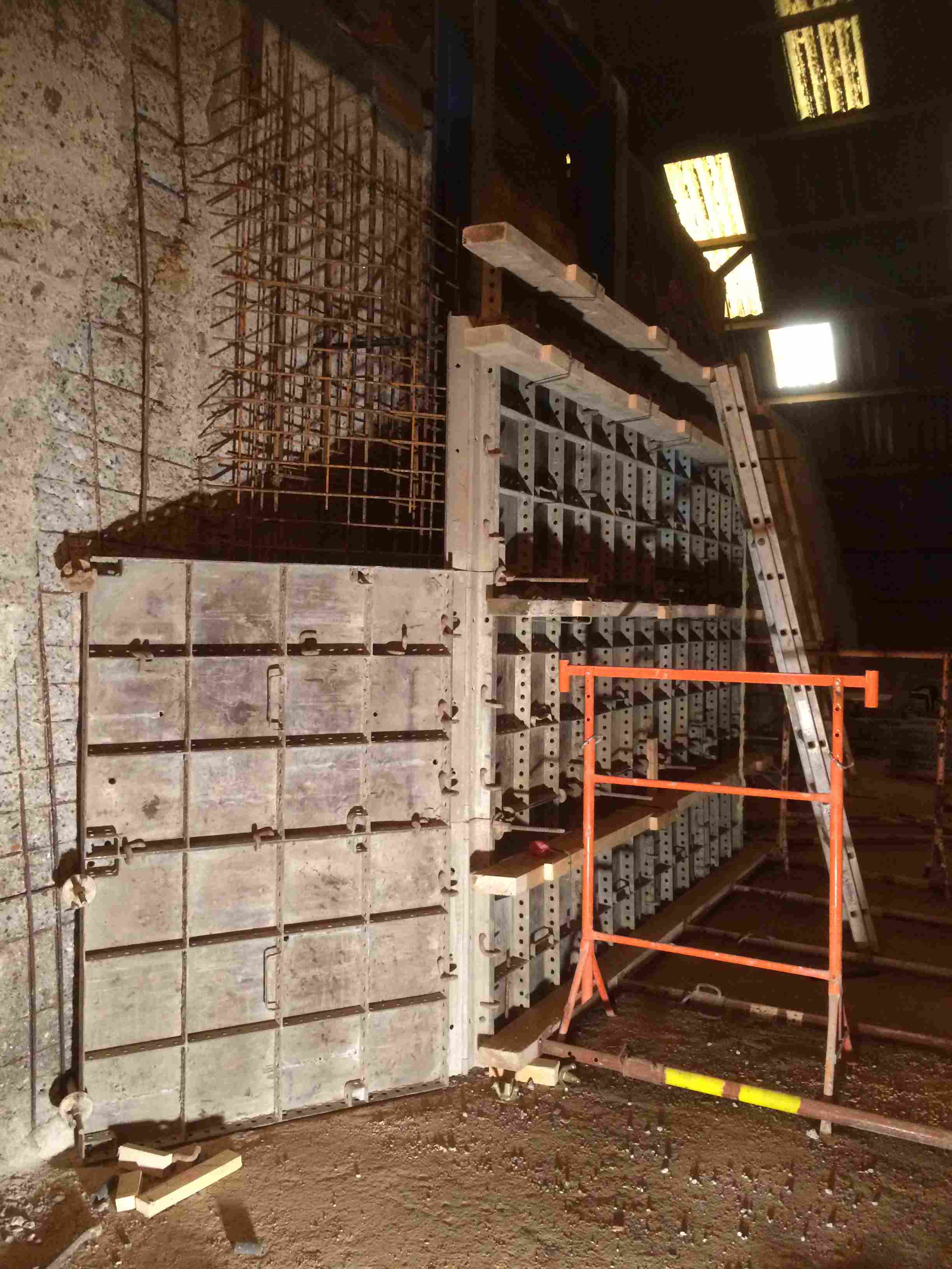 Argenteuil Environnement travaux gros oeuvre mur industriel