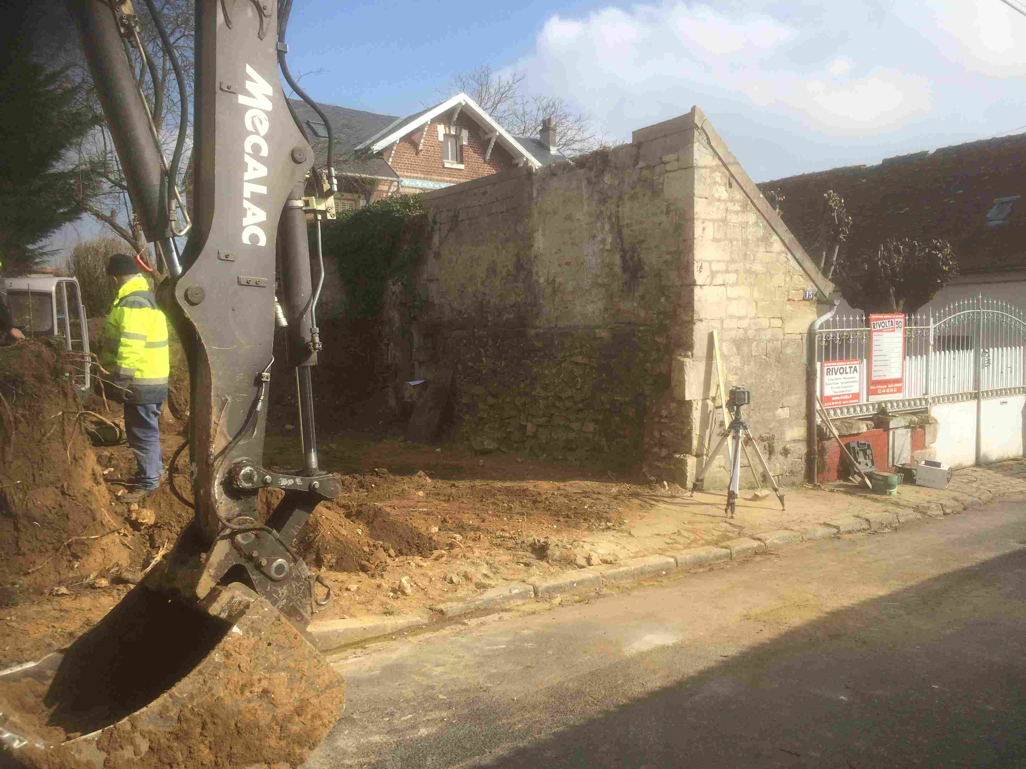 Laigneville début des travaux