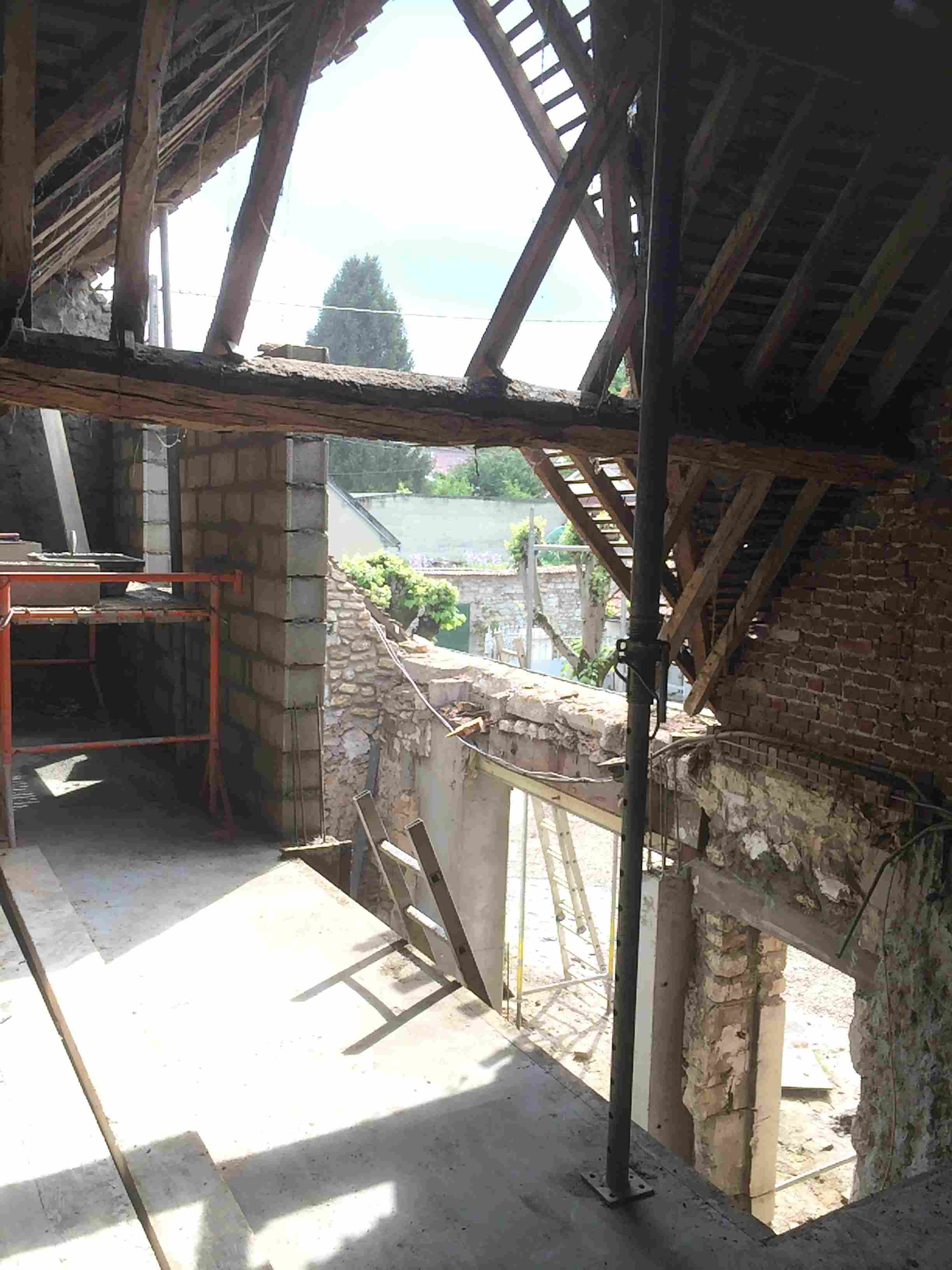 Laigneville rénovation charpente