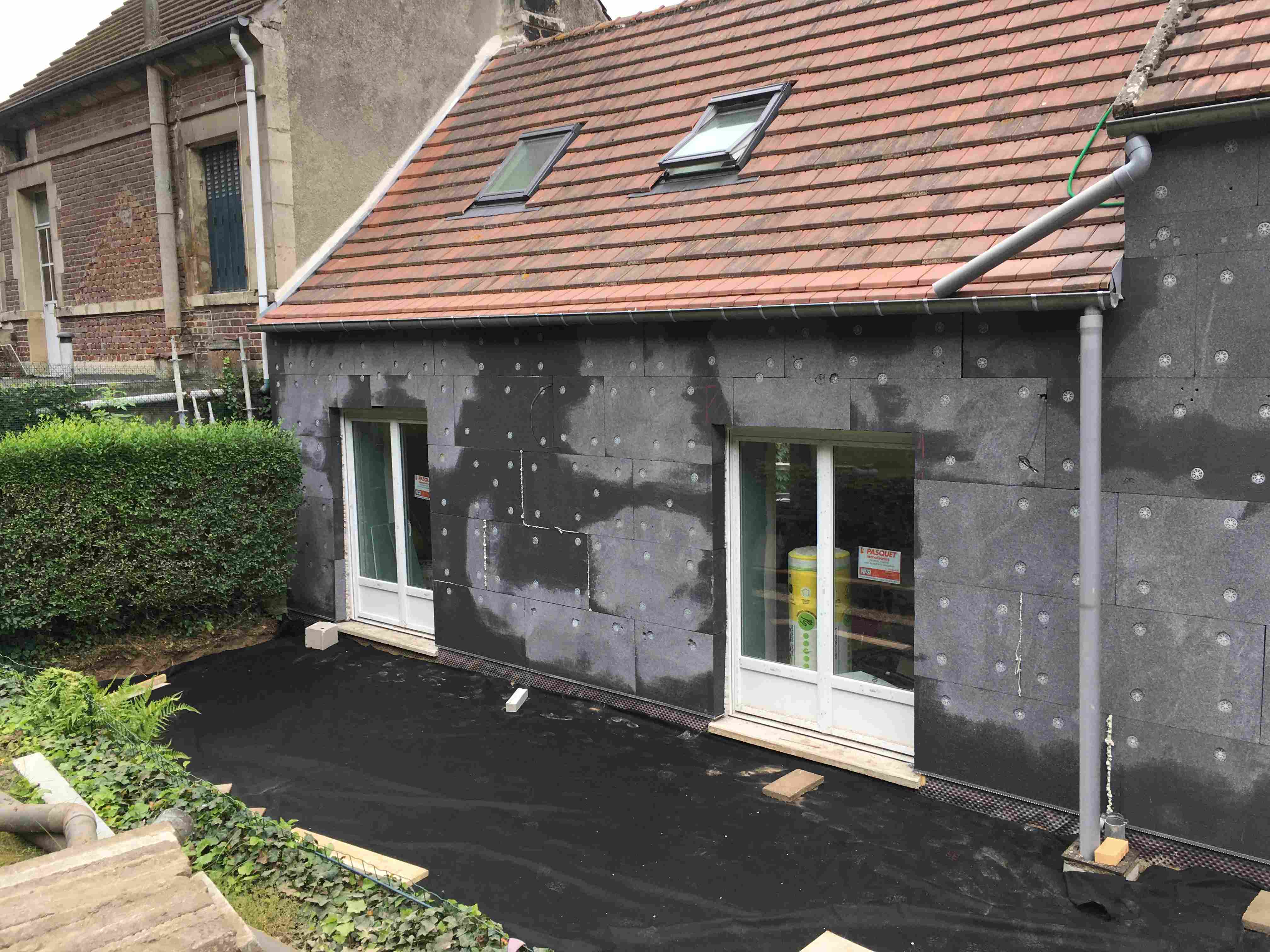 Saint Sauveur rénovation exteieur esclaier façade