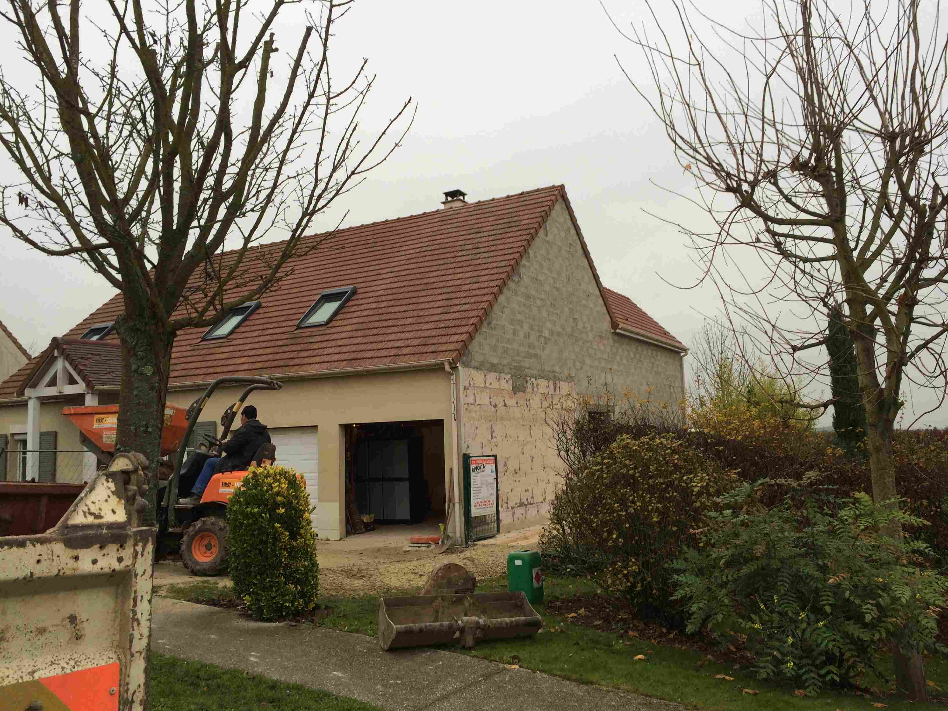Saint Witz extension deux niveaux